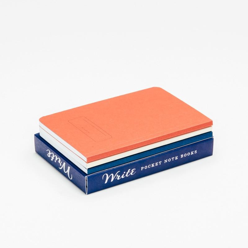 Pocket Notebooks (3pack) Le Comptoir Americain
