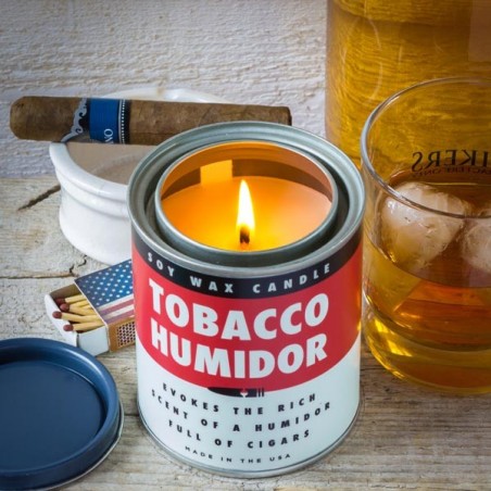 TOBACCO HUMIDOR CANDLE - Made in USA