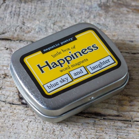 Boîte de mots magnets. Thématique PEACE – Made in USA