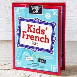 Box Kids French Kit word magnets - made in USA