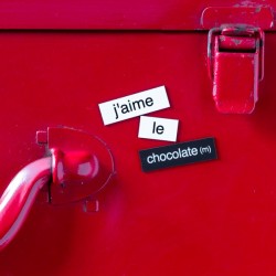 Box Kids French Kit word magnets - made in USA
