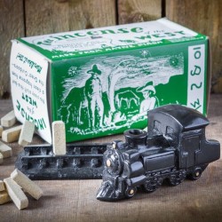 Steam Engine with Pinon natural wood incense