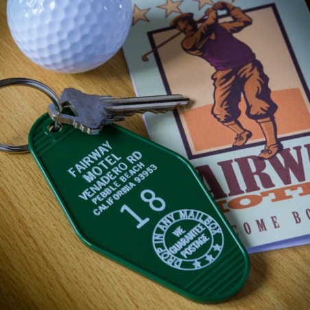 FAIRWAY MOTEL VINTAGE  KEY TAG made in USA