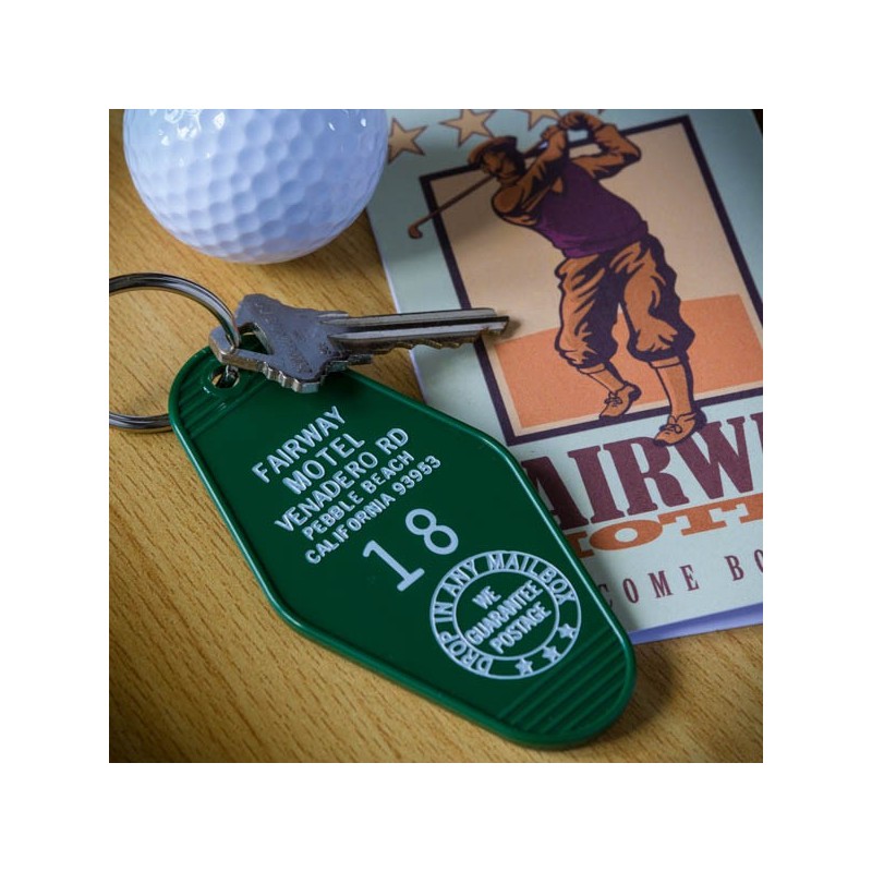 FAIRWAY MOTEL VINTAGE  KEY TAG made in USA