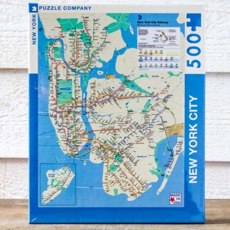 Puzzle NEW YORK CITY SUBWAY - Made in USA