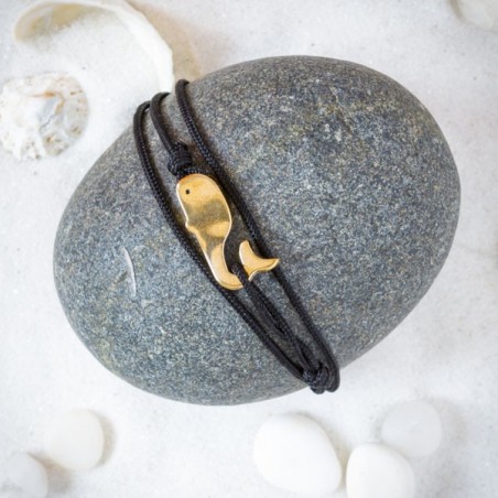 Bracelet sur cordon Baleine CAPE CLASP - made in USA