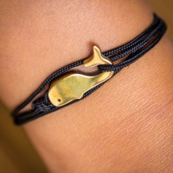 Bracelet sur cordon Baleine CAPE CLASP - made in USA