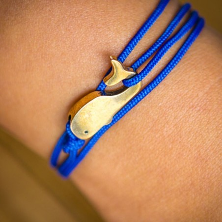 Bracelet sur cordon Baleine CAPE CLASP - made in USA