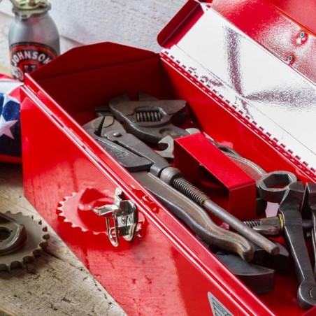 Red tool box - made in USA