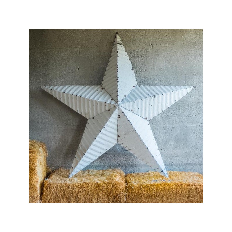 AMISH TIN BARN STAR XL (120cm) BLACK made in USA