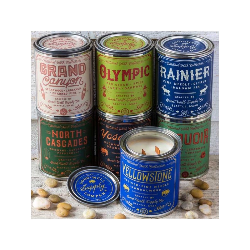 YELLOWSTONE PARK CANDLE MADE IN USA