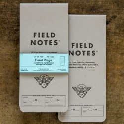 Front Page Reporter Notebook FIELD NOTES