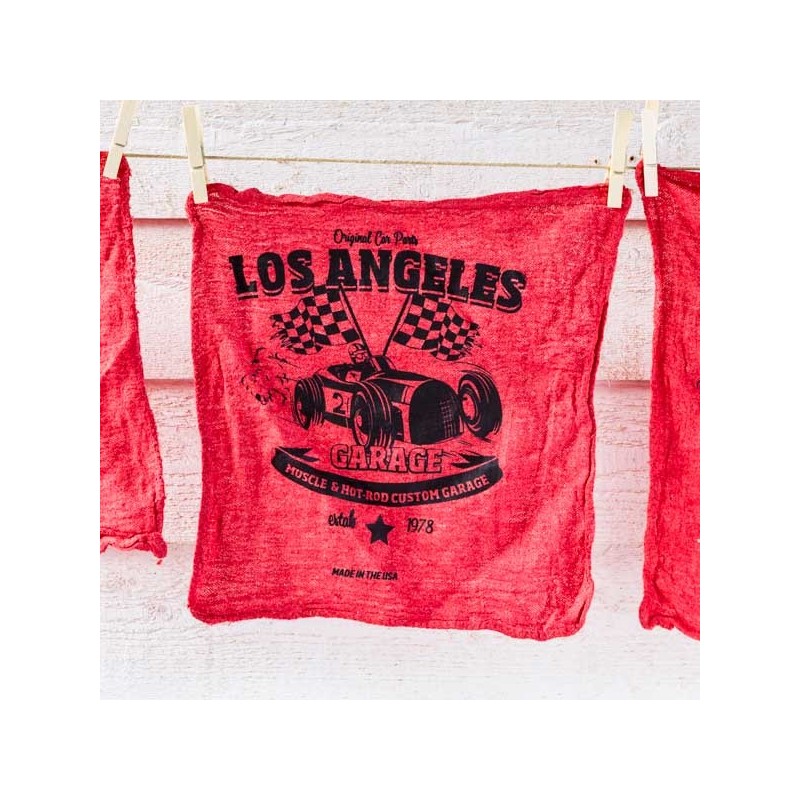 Chiffon d'atelier "Shop Rag" Los Angeles Garage Made in U.S.A