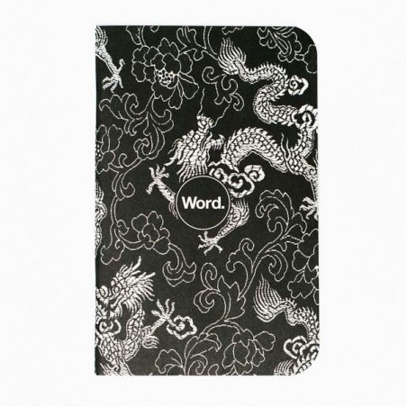 BLACK DRAGON NOTEBOOK - made in USA
