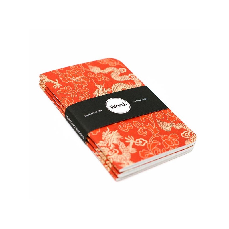 RED DRAGON NOTEBOOK ⎟le comptoir americain