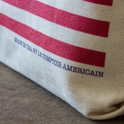 Trousse coton "Drapeau USA" couleur - made in USA