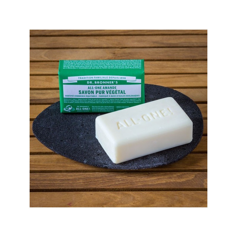 Almond Pure-Castile Bar Soap with Organic Ingredients