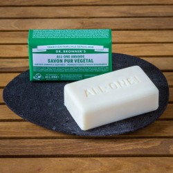 18-IN-1 PURE-CASTILE BAR SOAP ALMOND - made in USA