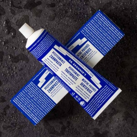 Dentifrice menthe poivrée "All One"  - Dr. Bronner's - Made in USA