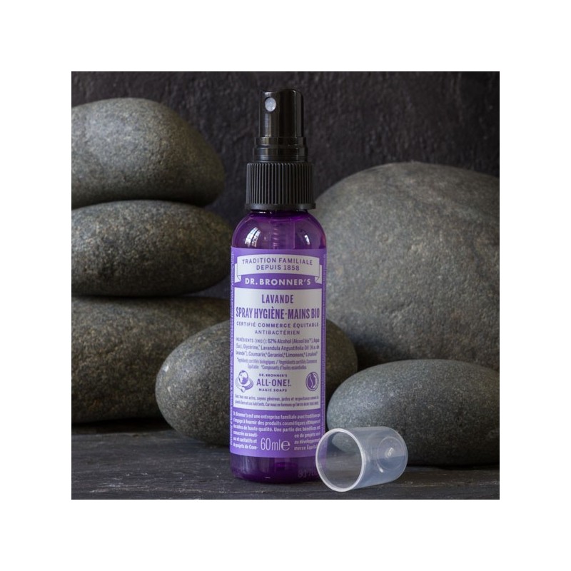 Organic Hand Sanitizer⎟ DR BRONNER'S⎟LE COMPTOIR AMERICAIN