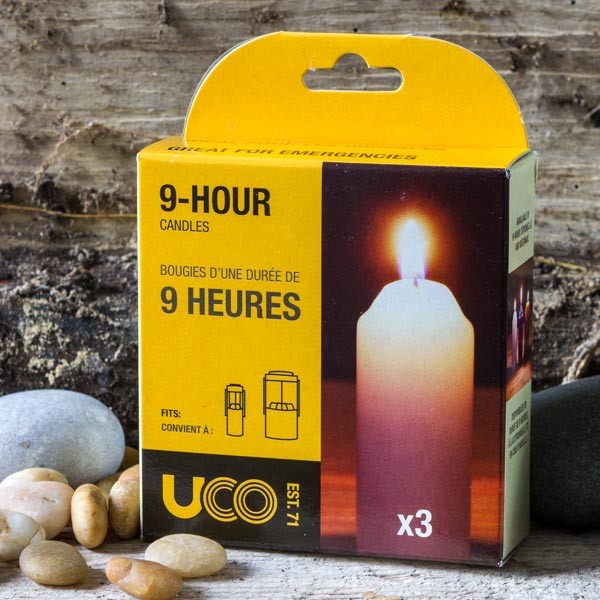 UCO 4 Hour Mini Candle Lantern Anodised Kit Tealights & Bag Included