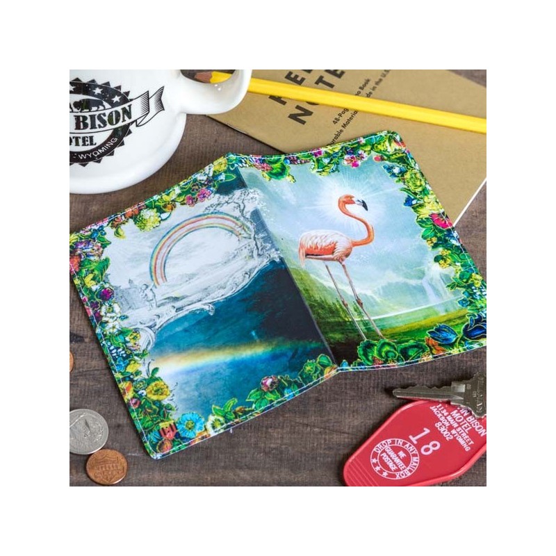 FLAMINGO Passport Holder ⎟ le comptoir americain
