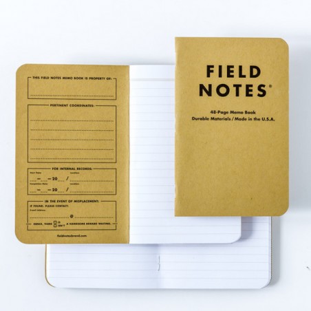 Carnet de notes original -  France