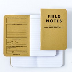 Notebook County Fair 3 pack FIELD NOTES