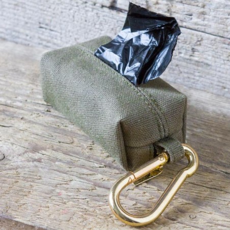 Dog Waste Bag Dispenser – Olive green