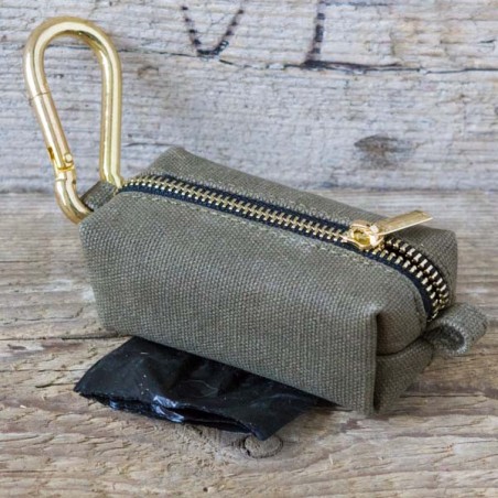 Dog Waste Bag Dispenser – Olive green