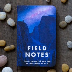 Pack 3 carnets FIELD NOTES Parcs Nationaux américains Serie A - Made in USA