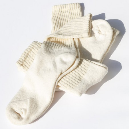 Organic Cotton Crew Socks 3 pack made in USA