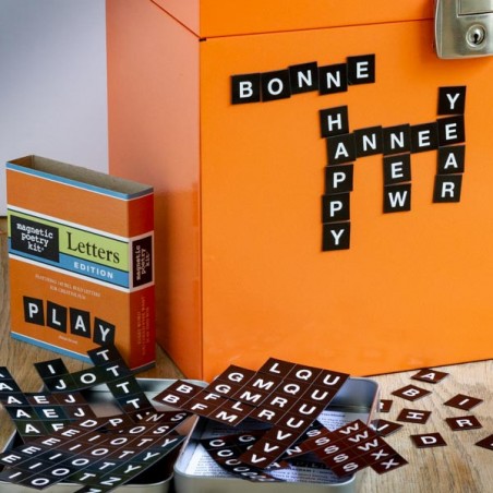 Box Letters Kit magnets - made in USA