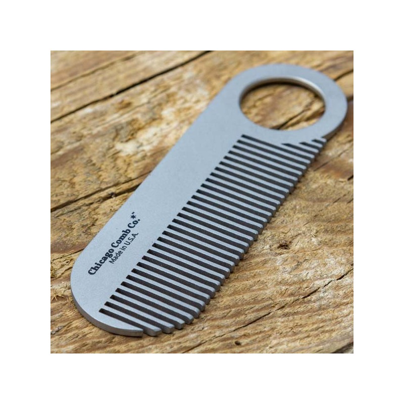 Peigne inox CHICAGO COMB  made in USA