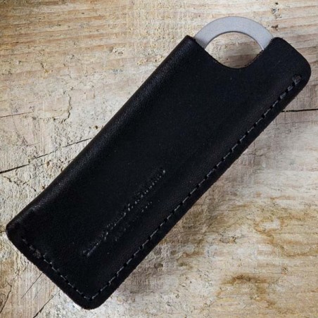 Horween Leather Sheath N°2 Black - made in USA
