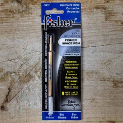 Recharge bleue pour stylo Fisher Space Pen - made in USA