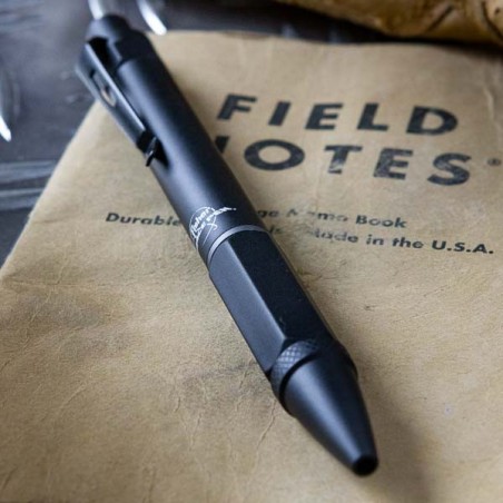 MATTE BLACK CLUTCH  SPACE PEN - Made in USA