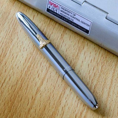 CHROME BULLET SPACE PEN WITH SPACE SHUTTLE - Made in USA