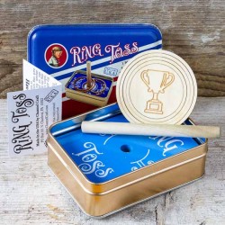 Ring Toss in a Classic Toy Tin made in USA