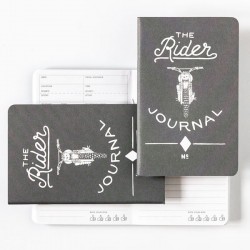 Pack 3 carnets THE RIDER JOURNAL  - made in USA