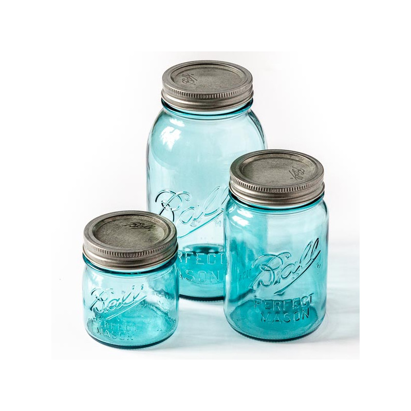 MASON JAR BALL Collector's Edition REGULAR MOUTH 8OZ made in USA