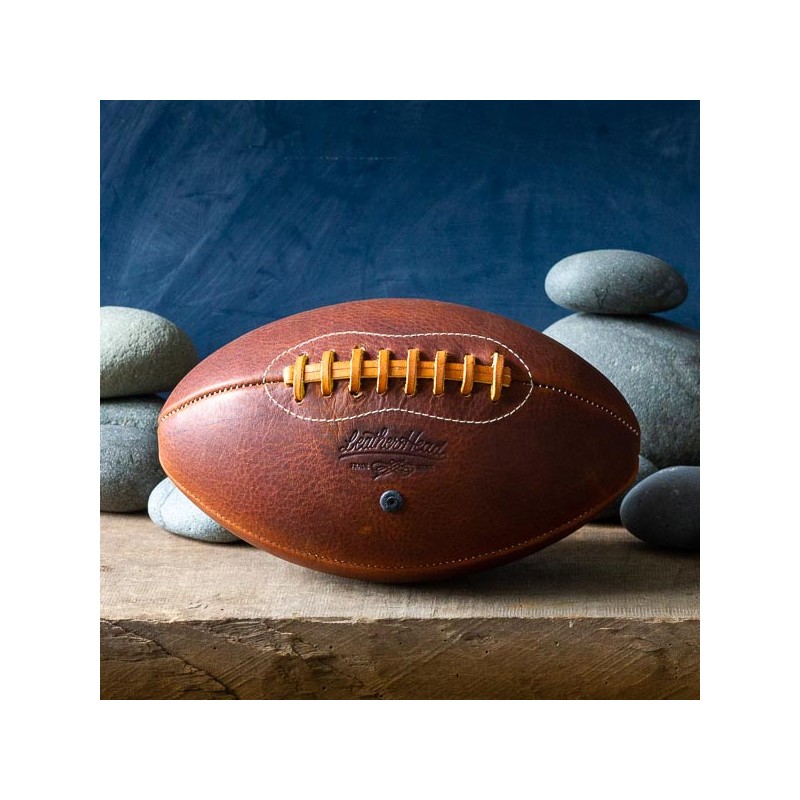 Ballon de football américain cuir Horween BRUN made in USA