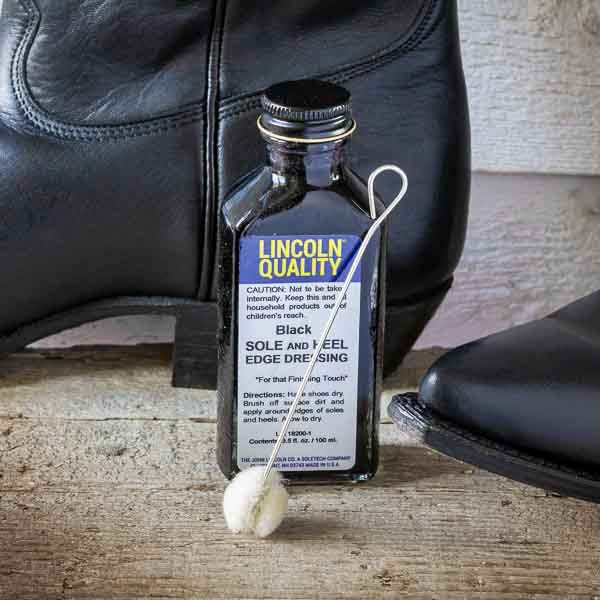 boot edge dressing