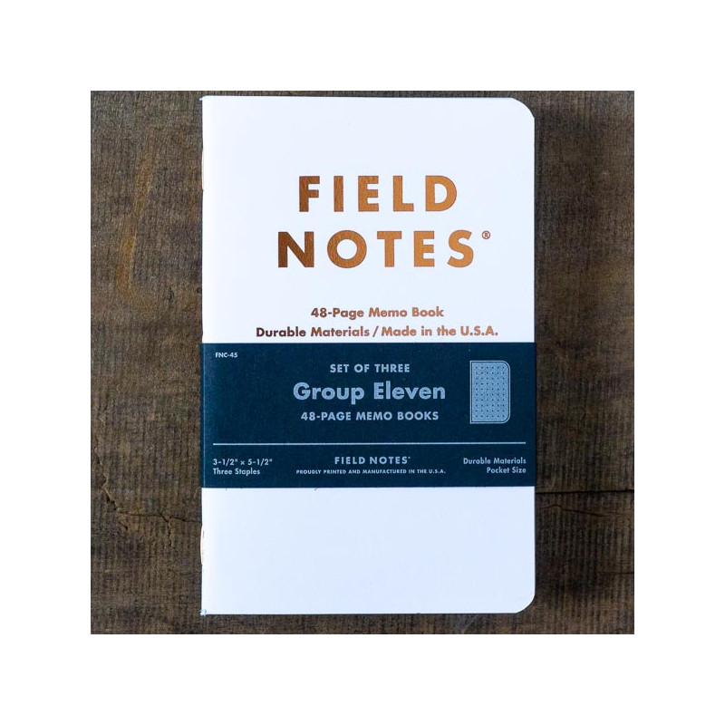 Group Eleven⎟FIELD NOTES⎟LE COMPTOIR AMERICAIN