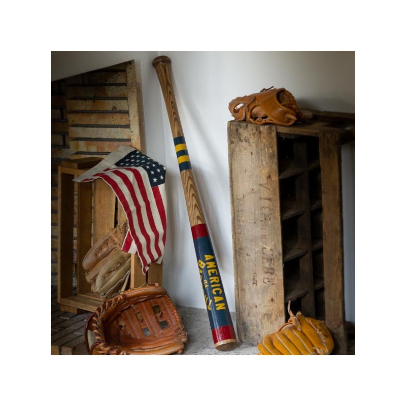 BASEBALL Bat American as Baseball Made in USA