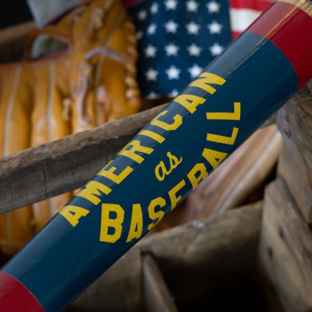 BASEBALL Bat American as Baseball Made in USA