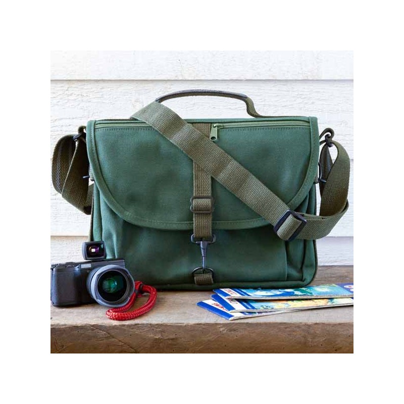 Camera Satchel kaki green by DOMKE - made in USA