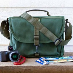 Camera Satchel kaki green by DOMKE - made in USA