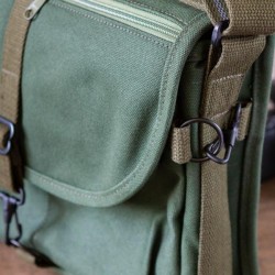 Camera Satchel kaki green by DOMKE - made in USA