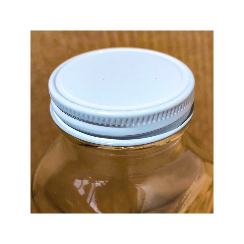 White lid for Dairy Square Bottle
